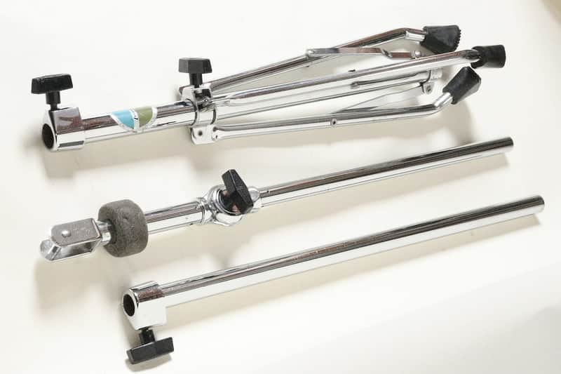 Ludwig Hercules Double Tom Floor Stand, 3-Tier Extra Height, Clip-Style - 1970s to 1980 / INSPECTED & TESTED image 1