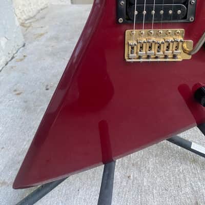 Aria II Delux Custom Explorer 1980s - Burgundy image 5