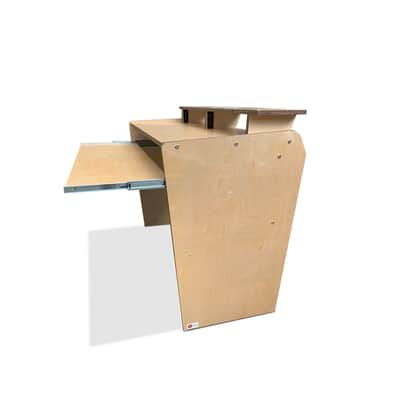 Bazel Studio Desk Raystag-61 key Studio Desk in Birch Ply image 6