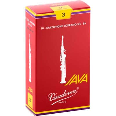 Vandoren SR303R Anches saxophone soprano Java Red force 3 image 1
