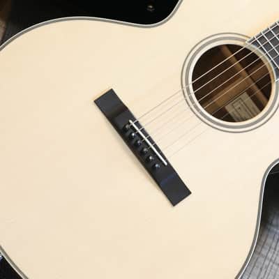 Santa Cruz "F" Custom Walnut Acoustic Guitar Natural + OHSC image 4