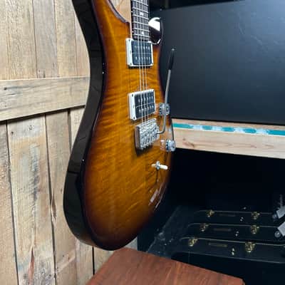 Paul Reed Smith PRS CE24 Black Amber Electric Guitar image 7