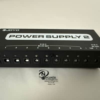 JOYO JP-02 POWER SUPPLY 2 OYO Power Supply 10 Output 9V 12V 18V Options Isolated Short-circuit Overload Protection for Effects PedalsJOYO JP02 2025 - Black image 2