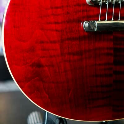 7.4lb! Gibson Les Paul Standard Plus Wine Red 2007 image 5