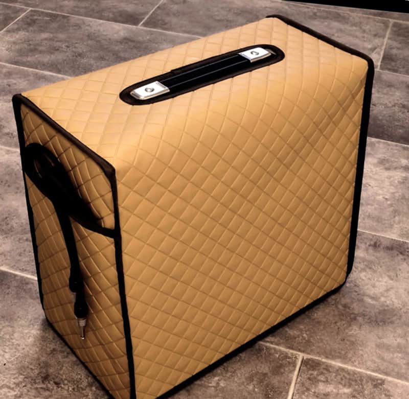 Cover for your MARSHALL 6100 LE Amp Head ocher vinyl cover diamond waterproof image 1