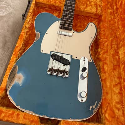 Fender Telecaster Custom Relic (1959) - Aged Blue image 4