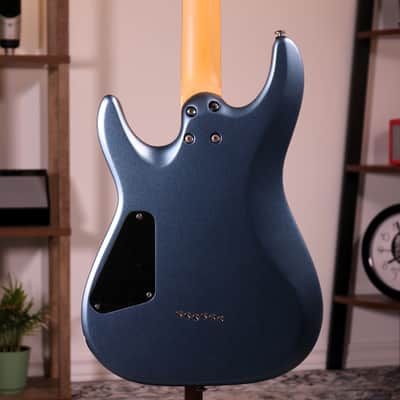 Schecter C-6 Deluxe Electric Guitar - Rosewood Fingerboard, Satin Metallic Light Blue image 16