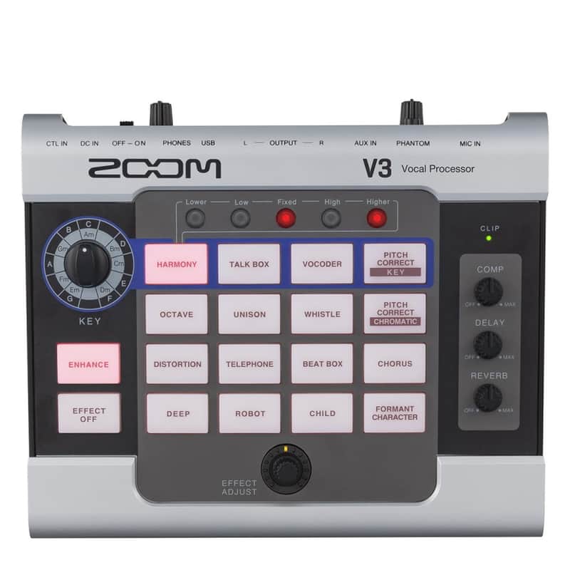 Zoom V3 Vocal Effects Processor image 1