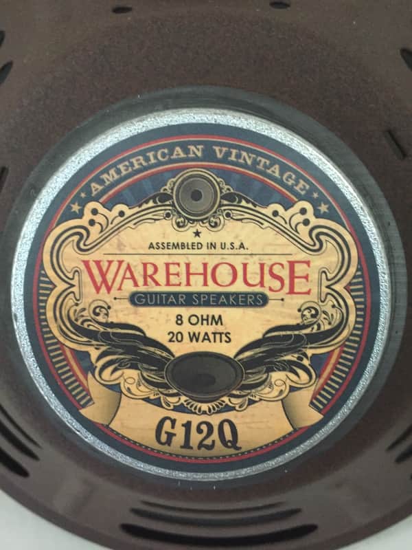 WGS 12" Warehouse G12Q - 20 watt 8 ohm American Vintage image 1