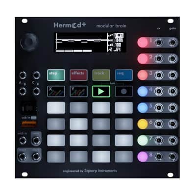 Squarp Hermod+ Modular Brain Sequencer + MIDI-CV Converter image 1