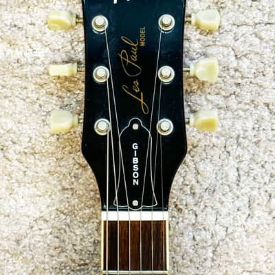 Epiphone Les Paul Standard Made in Japan Open Book Headstock (Japanese Domestic) 1998 - Cherry Burst image 2
