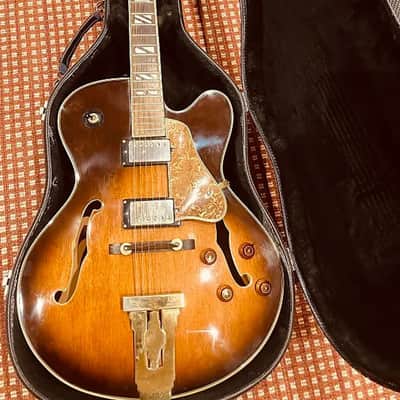 Aria Pro II PE-175 – Rare, 1977 - Herb Ellis Prototype / Export Model – Lawsuit-Era with 'Open Book' Style Headstock, Exc + Condition, HSC, Free Worldwide Shipping ! image 7