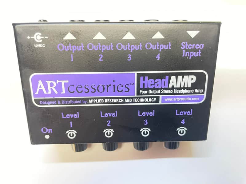 ART HeadAmp 1990's - Black/Purple image 1