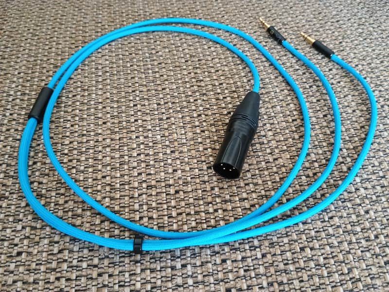 Hart Audio Cables Dual 3.5mm TRS to 4-pin XLR Balanced Headphone Cable 2026 image 1