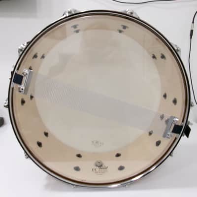 Yamaha SBS1455 Stage Custom Birch 5.5x14" Snare Drum 2015 - Present - Natural Wood image 4