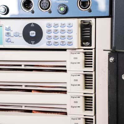 ETC SP-1220V Sensor Dimmer Rack w/ CEM3 Control Module & six D20 Modules CG00WSK image 5