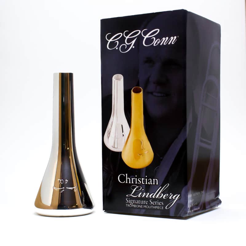 Christian Lindberg Trombone Mouthpiece - 4CL Large Shank / Silver image 1