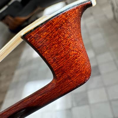 Antique German Violin bow by H R Pfretzschner - early 20th Century image 6