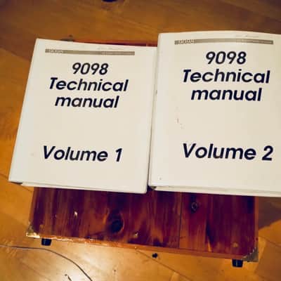 Neve 9098 Console Manual Neve 9098 analog era - white binder image 4