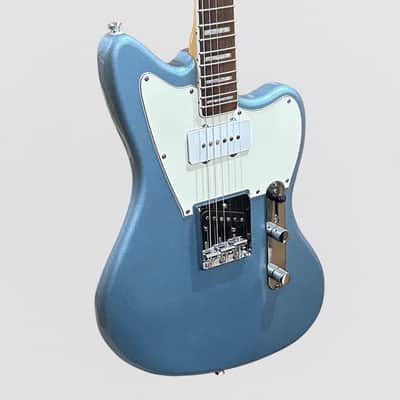 Fender Squier Paranormal Offset Telecaster SJ LE Electric Guitar - Ice Blue Metallic image 2