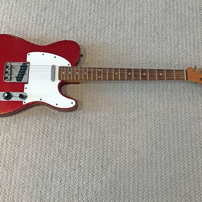 Fender Custom Shop Muddy Waters Tribute Relic Telecaster 93 of 100 2000 Candy Apple Red image 6