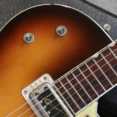 1962 Gretsch G6117 Double Anniversary Electric Guitar Sunburst + HSC image 3