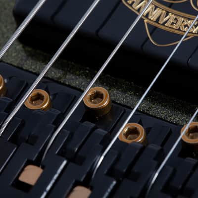 Schecter Avanger FR S 50th Anniversary - Gold Burst image 8