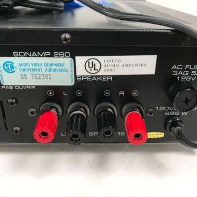Sonance Sonamp 260 Stereo Audio Power Amplifier image 5