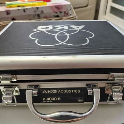 AKG C4000B Multi-Pattern Condenser Microphone 2000s - Satin Nickel Plated image 8