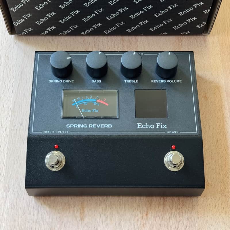 2023 – Present Echo Fix EF-P2 Spring Reverb Black