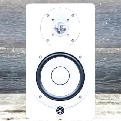 Yamaha HS5 (White) Powered Studio Monitor 2-Way Bi-Amp 5"Studio Monitor (Single) image 1