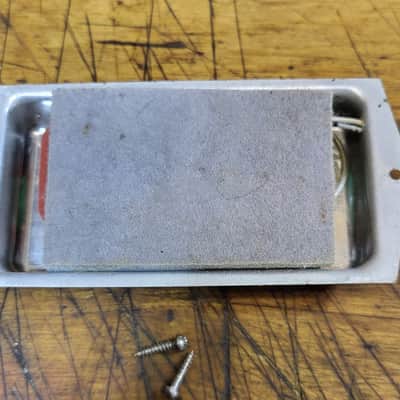 Vintage 1960's Tele-Star Teisco Guyatone Japan Cream Single Coil Electric Guitar Bridge Pickup with Installation Screws Luthier Parts image 3