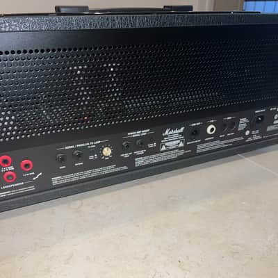 Marshall JVM205H 2-Channel 50-Watt Guitar Amp Head 2008 w/footpedal in box, Black, with case image 6