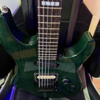 ESP LTD Mirage Deluxe M-II 1994 - Trans Green image 5