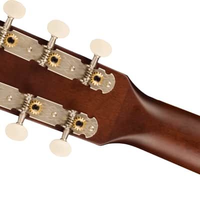 Gretsch Jim Dandy Parlor Walnut FB Aged White Pickguard Frontier Stain image 6