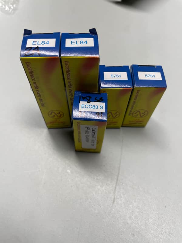Eurotubes Peavey 6505MH low gain tube kit 2026 image 1