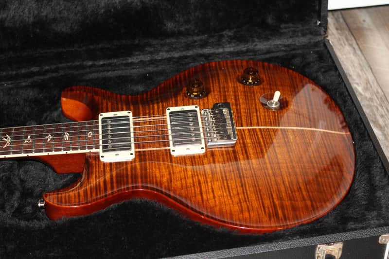 PRS Santana Signature 2011 - Black Gold Burst * 10 top image 1