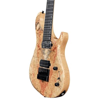 10S Spring BH Evertune/Bare Knuckle/Seymour Duncan Hyperswitch 7 String Baritone Electric Guitar – One Off 5A Maple Poplar image 12