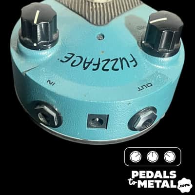 Dunlop FFM3 Jimi Hendrix Signature Fuzz Face Mini 2014 - Present - Light Blue X12856 image 3