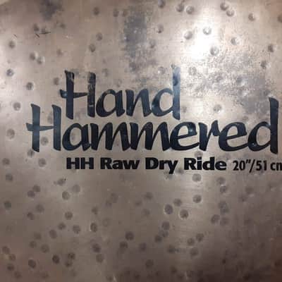 Sabian 20" Hand Hammered Raw Dry Ride imagen 4