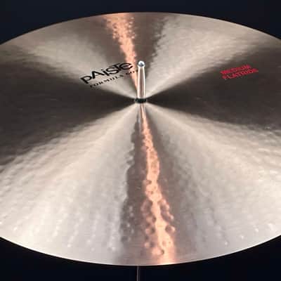 Paiste 20" Formula 602 Medium Flat Ride Cymbal - 2270g image 6