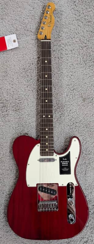 Fender Player II Telecaster guitar, Rosewood Fingerboard, Transparent Cherry image 1