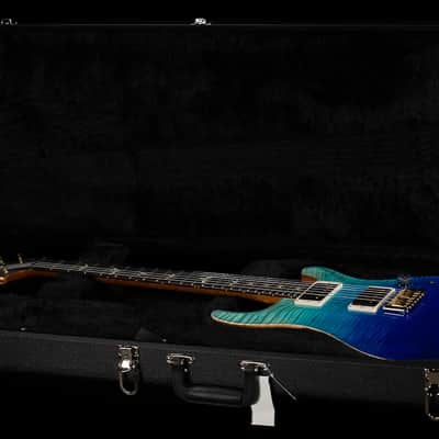 PRS Custom 24-08 Blue Fade 10 Top (299) image 7