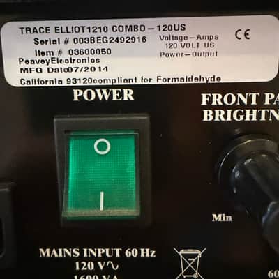 Trace Elliot 1210 Combo Bass Amp NEW MINT Condition image 4