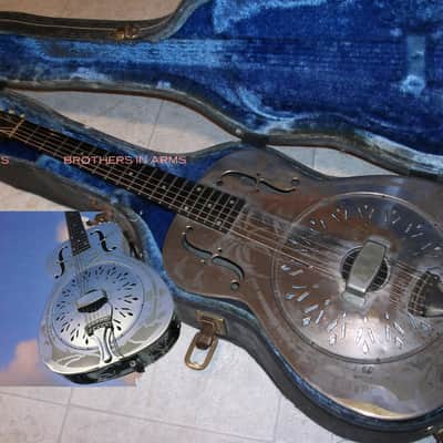 1937 National Style 0 Resonator Nickel-Plated Brass-  Round Neck 14 fret Model- like Keith Richards! image 4
