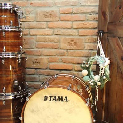 Tama Star Bubinga drumset 5 pc- Natural Laurel image 2