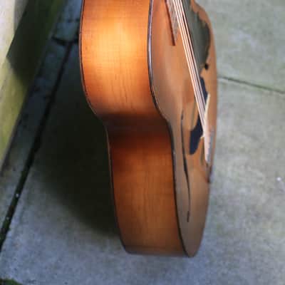 HOFNER ‘FOUR SQUARE’ VERY RARE EARLY 1952 ACOUSTIC GUITAR VINTAGE NEW STRINGS image 22