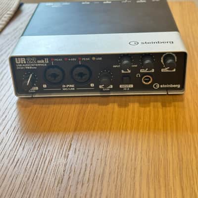 Steinberg UR22mkII USB 2.0 Audio Interface 2010s - Silver/Black image 3