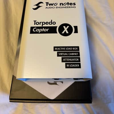 Two Notes Torpedo Captor X 8ohm Stereo Reactive Load Box / Attenuator 2020 - White image 3
