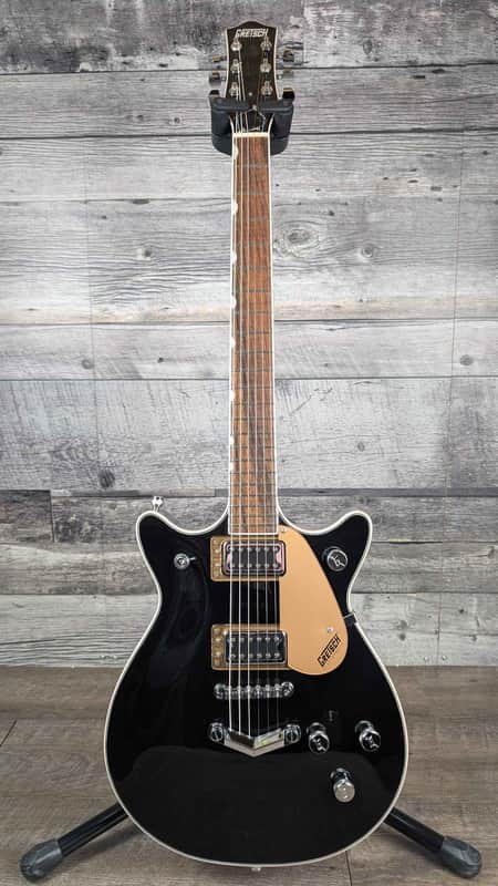 Gretsch G5222 Electromatic Double Jet BT w/V-Stoptail, Black image 1